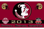 Florida State University 2013 Football National Champions flag