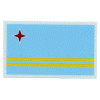 [Aruba Flag Reflective Decal]