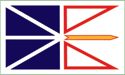 [Newfoundland and Labrador, Canada Flag]