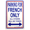 [France Parking Sign]