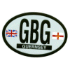 [Guernsey Oval Reflective Decal]