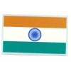 [India Flag Reflective Decal]