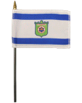 Tel Aviv, Israel Desk Flag