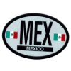 [Mexico Oval Reflective Decal]