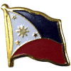 [Philippines Flag Pin]