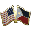 [U.S. & Philippines Flag Pin]