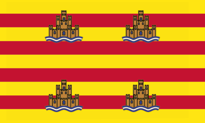Ibiza, Spain Flag