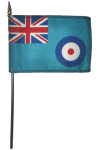 United Kingdom Royal Air Force Desk Flag