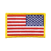 Reverse U.S. Flag Patch