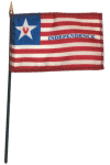 Brown's Independence Desk Flag