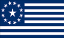 [Deseret Territory Blue Flag]