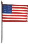 U.S. 28 Star Desk Flag