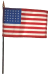 U.S. 30 Star Desk Flag