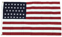 [US 34 Star Industrial Polyester Flag]