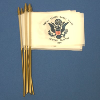 [Coast Guard Economy Plastic flags]