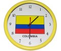 [Colombia Flag Wall Clock]