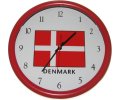 [Denmark Flag Wall Clock]