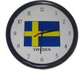 [Sweden Flag Wall Clock]