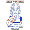 [Keep Working Magnet]