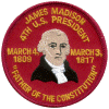 James Madison patch