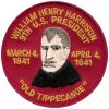 William Henry Harrison patch