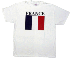 France Flag Tee Shirt