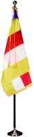 [Buddhist Indoor Flag Set]