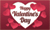 Happy Valentine's Day Hearts Flag