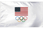 Olympic U.S. Rings 3x5' Flag