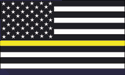 [Thin Yellow Line U.S. Flag]