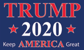 Trump 2020 Keep America Great nylon flag