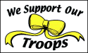 [Support Our Troops - Bow Flag]