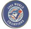 [1992 World Series Champs Blue Jays Pin]