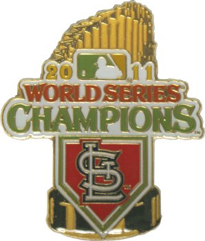 MLB World Series Trophy Pin