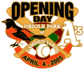 [2005 Orioles Opening Day Pin]