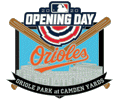 2020 Orioles Opening Day pin