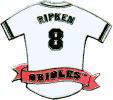 Orioles Cal Ripken Jr Jersey pin