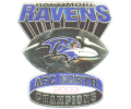 Ravens 2203 AFC North Champs Pin