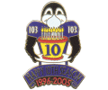 Baltimore Ravens 100th Season pin