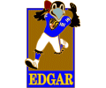 Ravens Mascot Edgar Pin