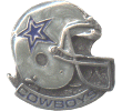 Cowboys Helmet Pin