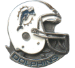 Dolphins Helmet Pin