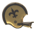 Saints Helmet Pin