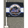 [New York Mets Black Car Flag]