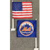 [New York Mets / U.S. Car Flag]