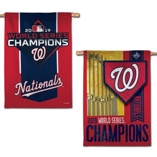 Washington Nationals 2019 World Series Champions Deluxe Flag 3' x 5