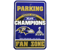 [Super Bowl 47 Champions Ravens Parking Sign]