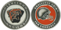 [Cleveland Browns Challenge Coin]