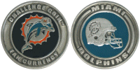 [Miami Dolphins Challenge Coin]