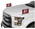 [Washington Redskins Auto Hood / Trunk Flag Set]